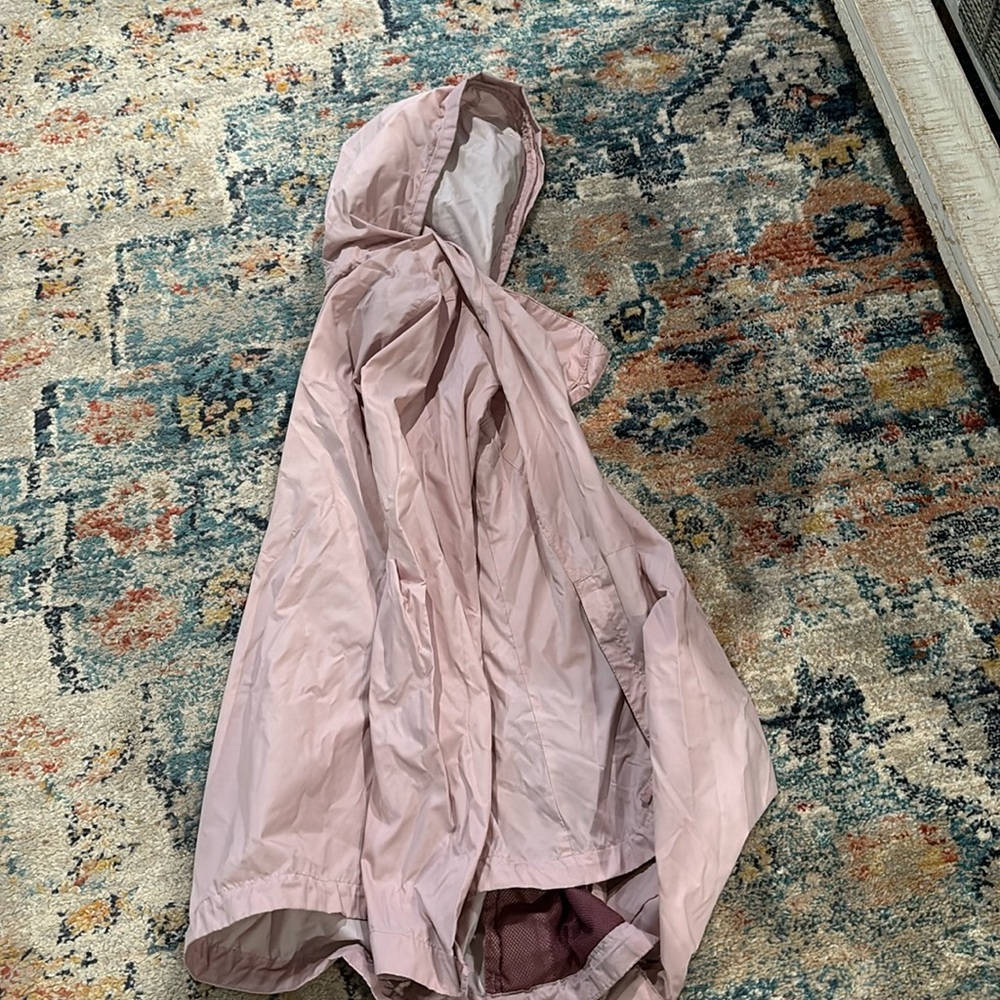 pink columbia rain jacket